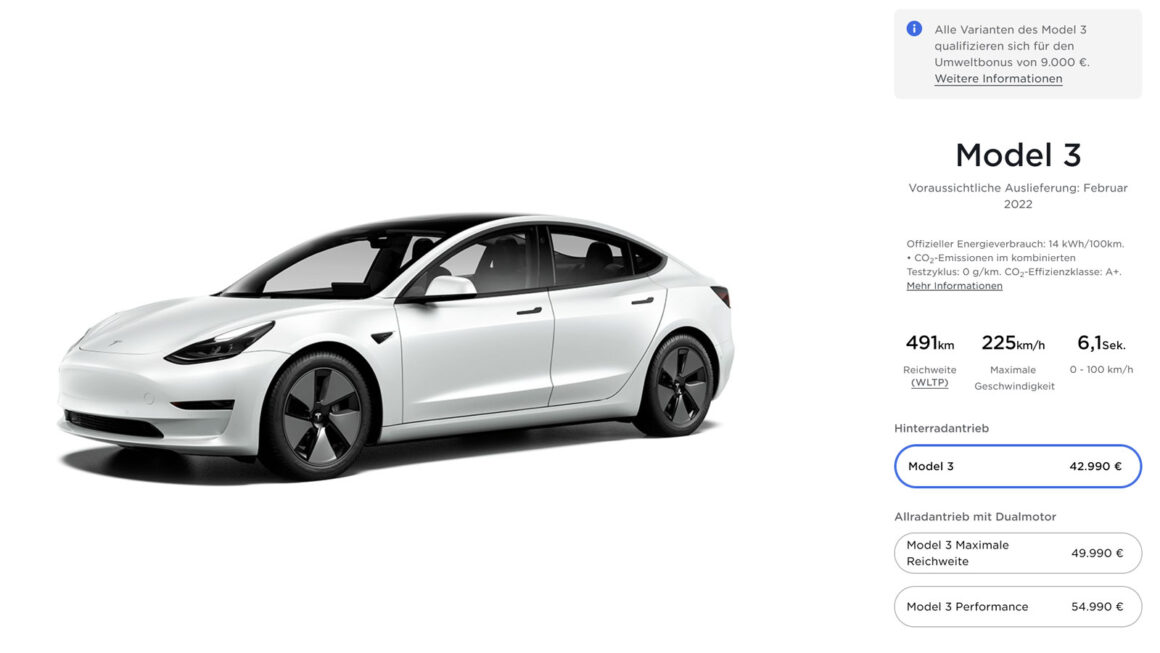 Tesla ist einfach schneller